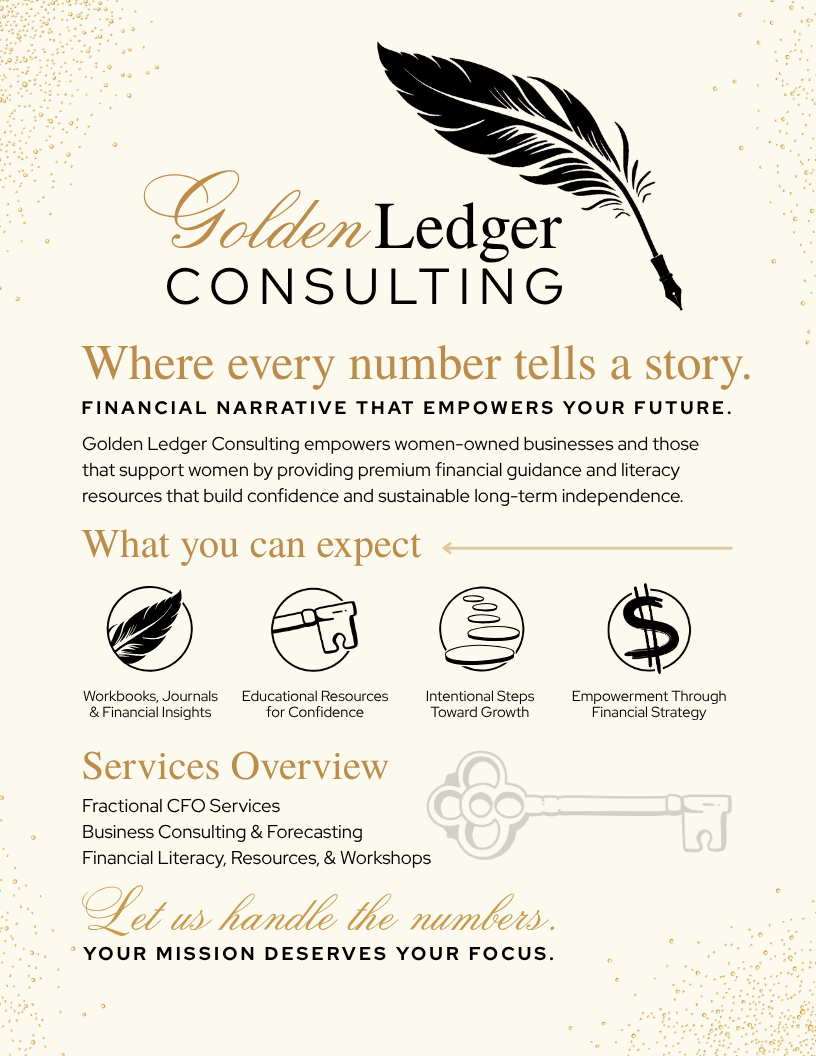Golden Ledger flier preview